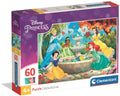 Clementoni Legpuzzel Super Color Disney Princess, 60er Jahre.