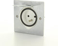 Legrand vloer wand stopcontact - 1v - ip44 - slagvast - rvs