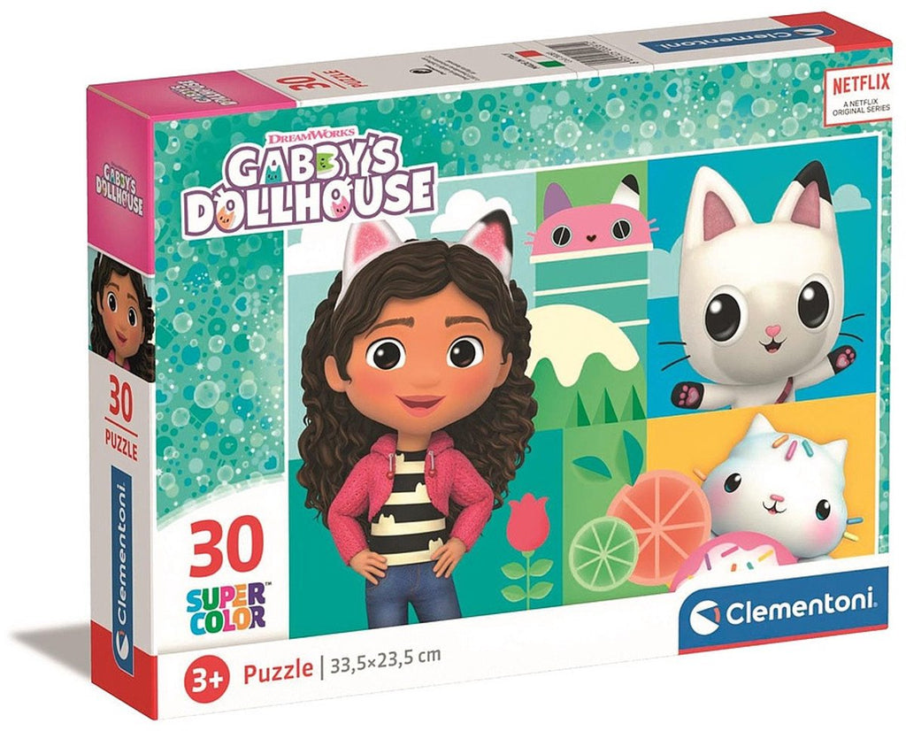 Clementoni Puzzle Gabbys Puppenhaus, 30 Teile.