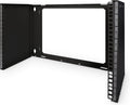 Digitus dn-19 pb-8u-sw wandmontage patchhouder (b x h x d) 505 x 372 x 250 mm 8 he zwart (ral 9005)