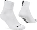 Gripgrab - lightweight sl korte performance zomer fietssokken 1 paar coolmax wielersport sokken low cut - wit - unisex - maat l (44-47)