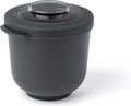 Amuse tylla charcoal - 500ml - lunchbox – lunchtrommel - bowl met deksel - perfect afsluitbare vershouddoos - snackbox voor onderweg - bpa-vrij - zwart