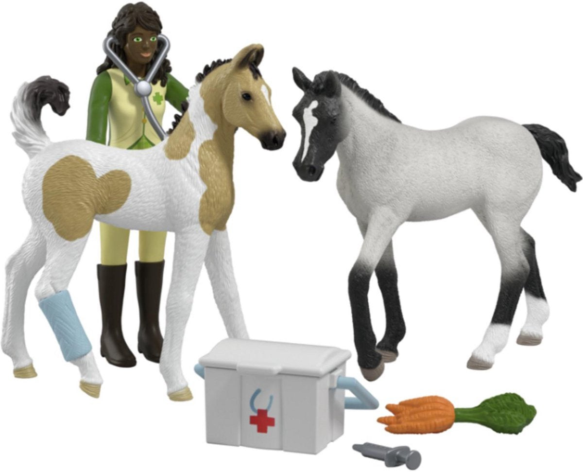 Schleich horse club sarah's eerste hulp kit 42777