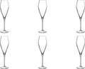 Luigi bormioli atelier champagneglas groot - 270 ml - 6 stuks