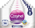 Cosynel toiletpapier 36=54 rollen - giga roll wit - 3-laags - voordeelverpakking