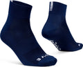 Gripgrab - lightweight sl korte performance zomer fietssokken 1 paar coolmax wielersport sokken low cut - navy blauw - unisex - maat s (38-41)