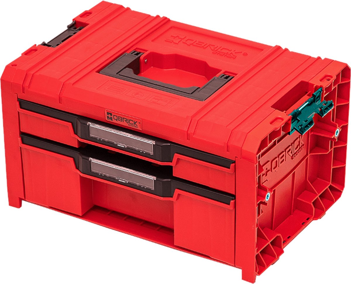 Qbrick gereedschapskist system pro drawer 2 - skrqprod2e2cczepg003