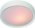 Lucide lex - plafonnière (plafondlamp) - ø 33 cm - 2xe27 - wit