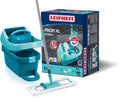 Leifheit Bodenwischer Profi XL 42 cm Komplettsystem mit Rädern Micro Duo
