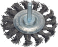 Bosch 6mm schijfborstel 75 vlecht 0.5 staal