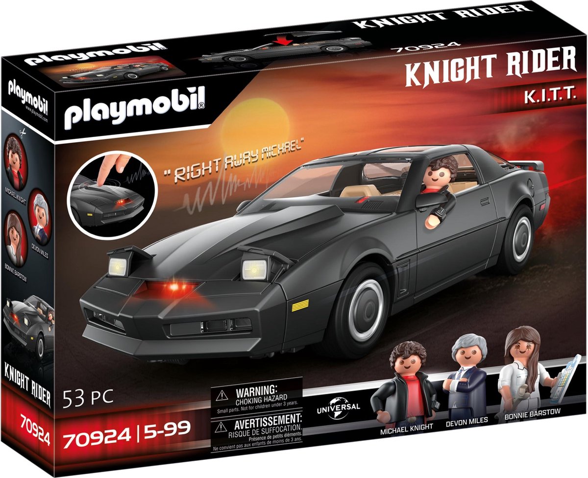 Playmobil Knight Rider KITT 70924