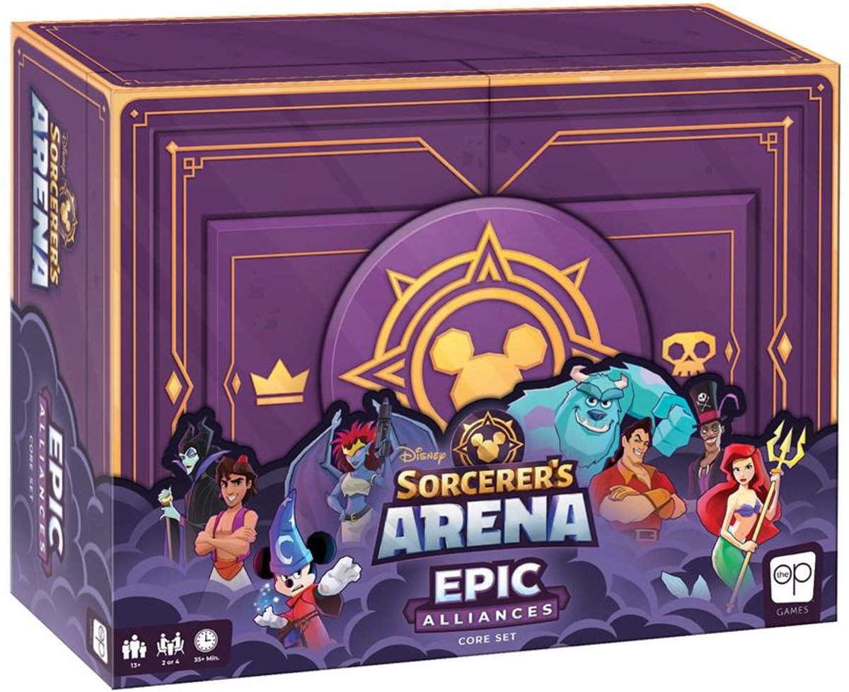 The op disney's sorcerers arena: epic alliances (core set) (engels)