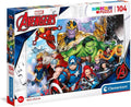 Clementoni Legpuzzel Super Color Avengers, 104.
