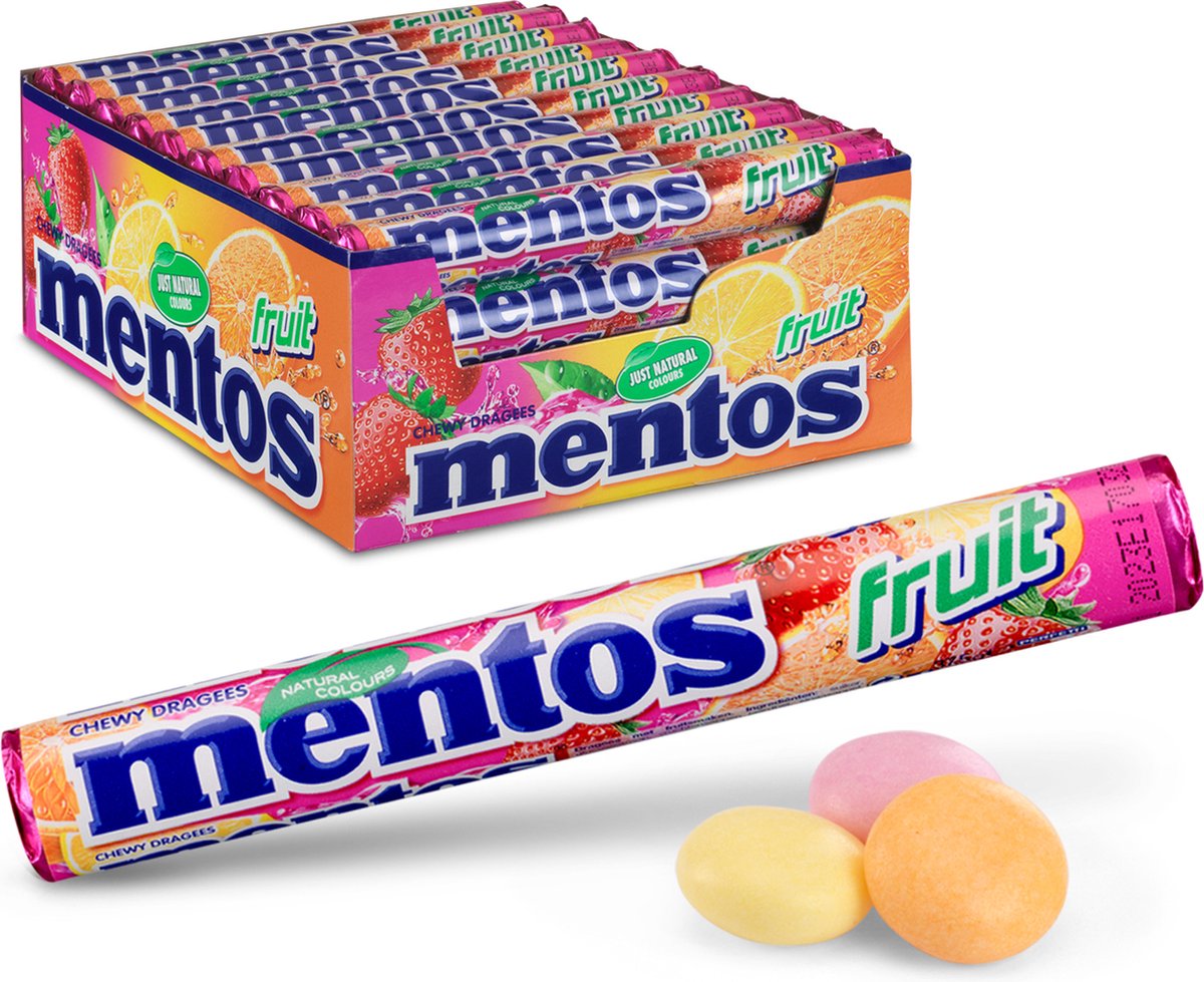 Mentos fruit rol (40x 37,5gr)