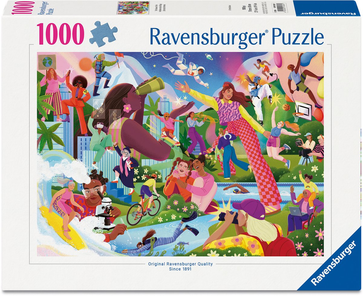 Ravensburger the power of her puzzel