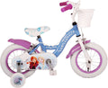 Disney Frozen 2 Kinderfahrrad - Mädchen - 12 Zoll - blau Lila - Zwei Handbremsen