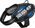 Julius k9 julius-k9 idc®powair-tuig, 2xs - baby2, blauw