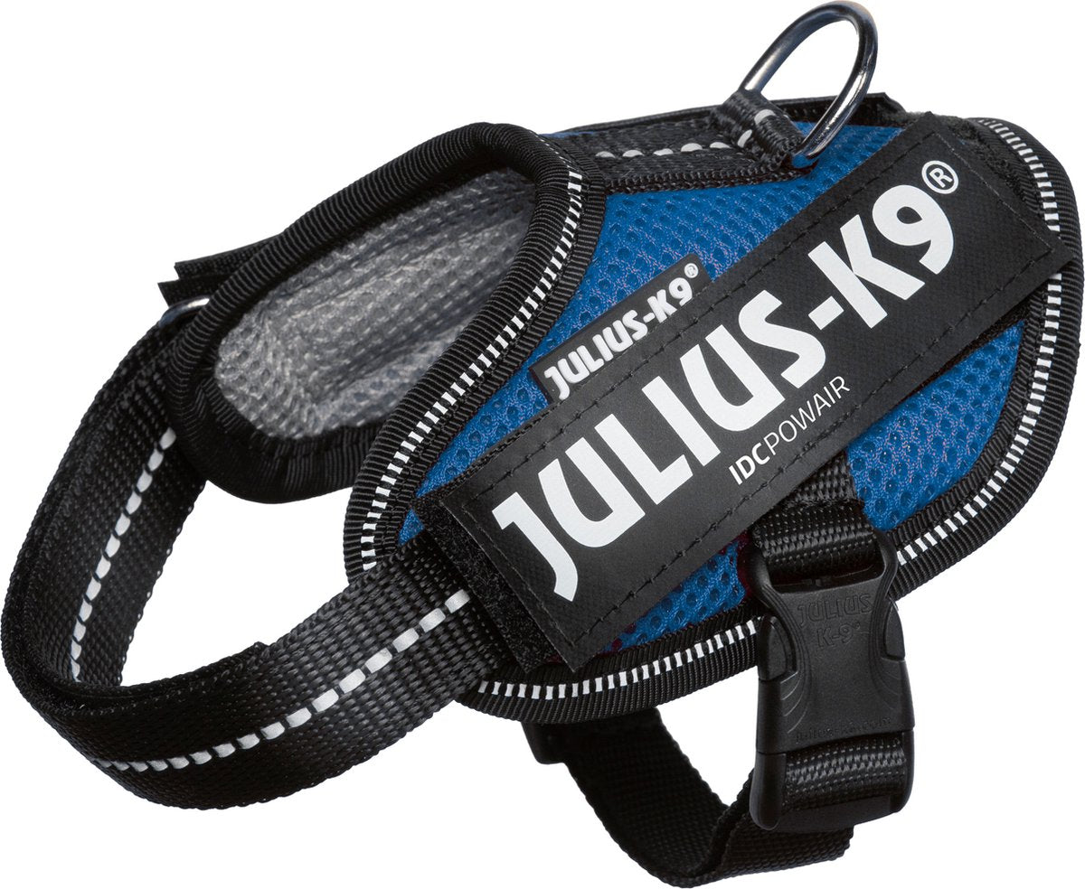 Julius k9 julius-k9 idc®powair-tuig, 2xs - baby2, blauw