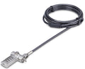 Startech .com 2m universeel laptop kabelslot, anti-diefstal kabelslot, security kabel voor notebook compatibel met noble wedge® nano k-slot, laptop cijferslot combinatieslot, snijbestendig, stalen beveiligingskabel voor laptop