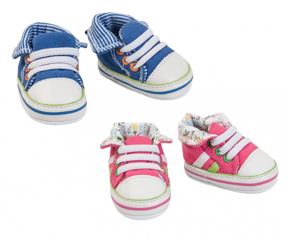 Heless Puppenschuhe, Turnschuhe, rosa, 38-45 cm