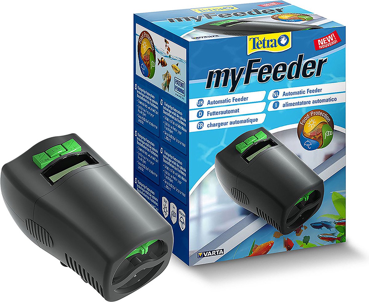 Tetra - aquariumdecoratie - aquarium - my feeder voederautomaat 8,5x10x14cm - 1st