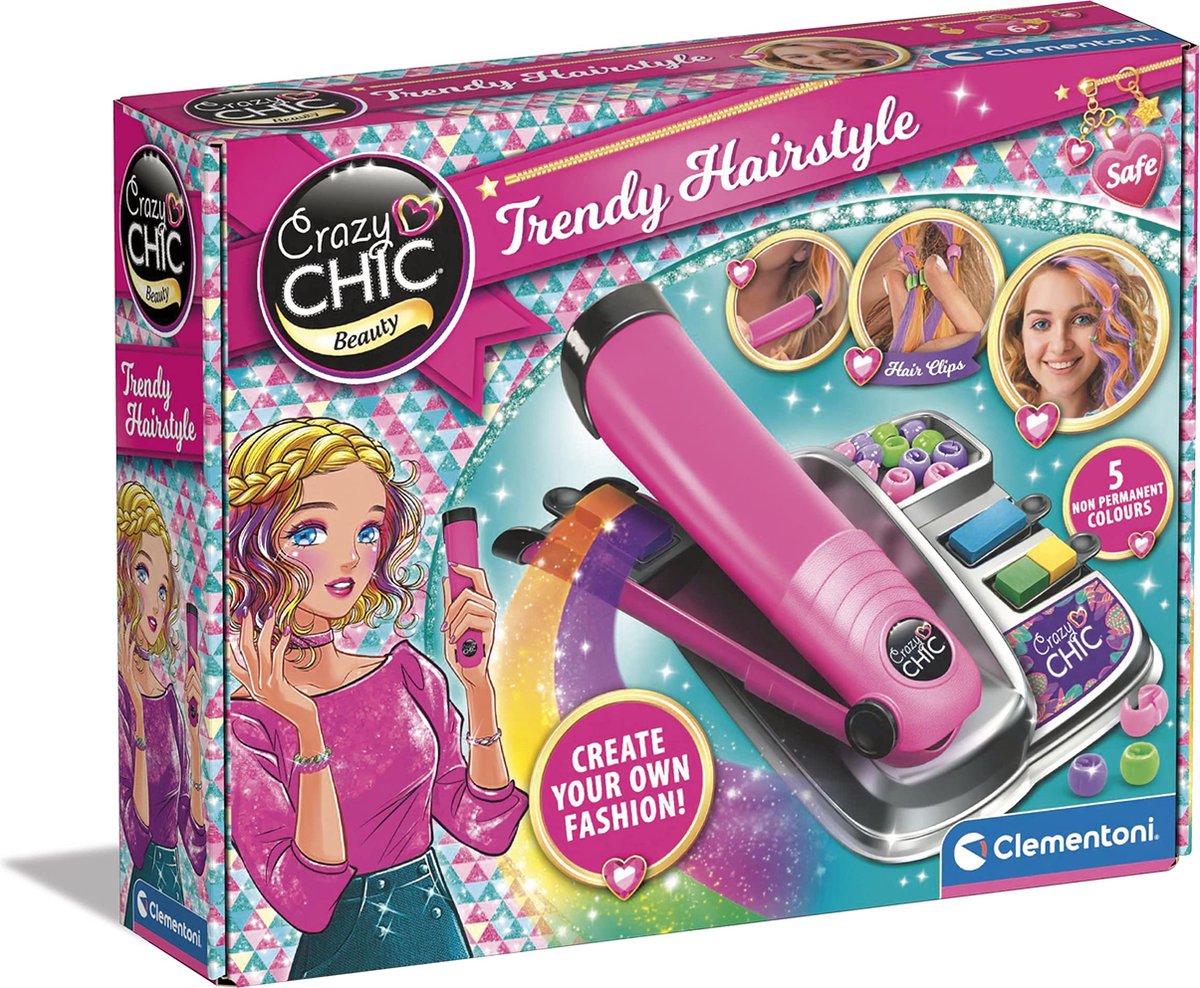 Clementoni crazy chic - trendy hairstyle haarverf kit