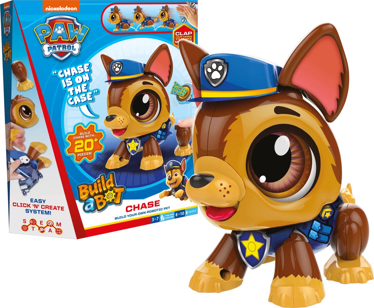 Goliath build a bot paw patrol chase - speelgoedrobot - robot bouwpakket