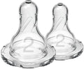 Dr. brown's options+ flesspeen - fase 2 - smalle halsfles - 2 stuks