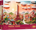 Trefl puzzel parijs 3d-effect 1000 stukjes premium legpuzzel.