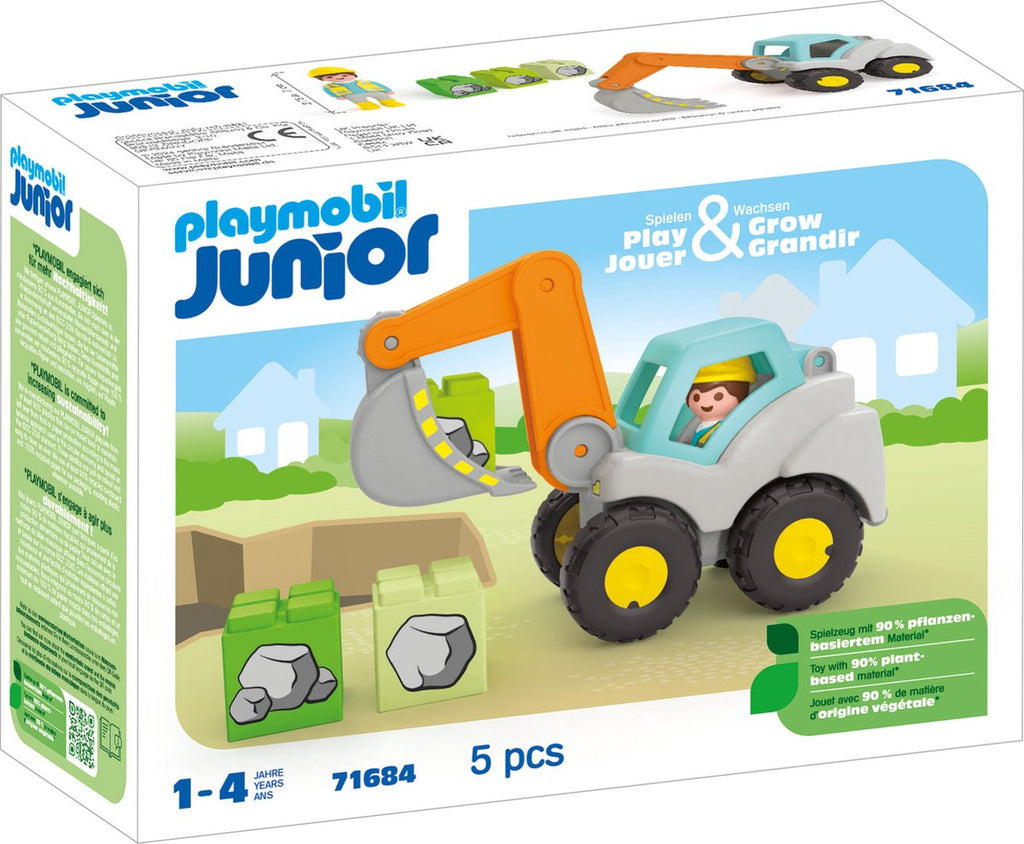 Playmobil Junior Baggerlader 71684