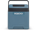 Igloo ie24 dc - thermo elektrische koelbox - 24 liter - 12v dc - tot 20°c onder temperatuur - blauw