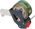 Duck set afrolapparaat en tape - 48 mm x 66 m - verpakkingstape voor pakjes en cadeaus - handafroller voor tape tot 50 mm breed - kunststof - bruin - voor inpakken en verzenden