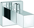 Grohe eurocube hoekstopkraan 1 2, chroom