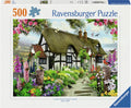 Ravensburger - puzzel - idyllische cottage 500 stukjes