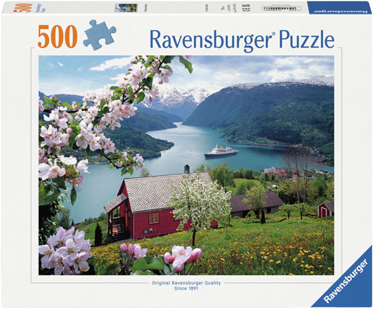 Ravensburger Puzzle Skandinavische Idylle, 500 Teile.