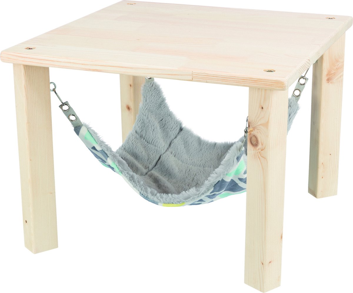 Trixie schuilplaats met hangmat sunny assorti grijs