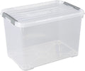 Curver opbergbox met wielen 65l - handige kunststof opberger multicolor.