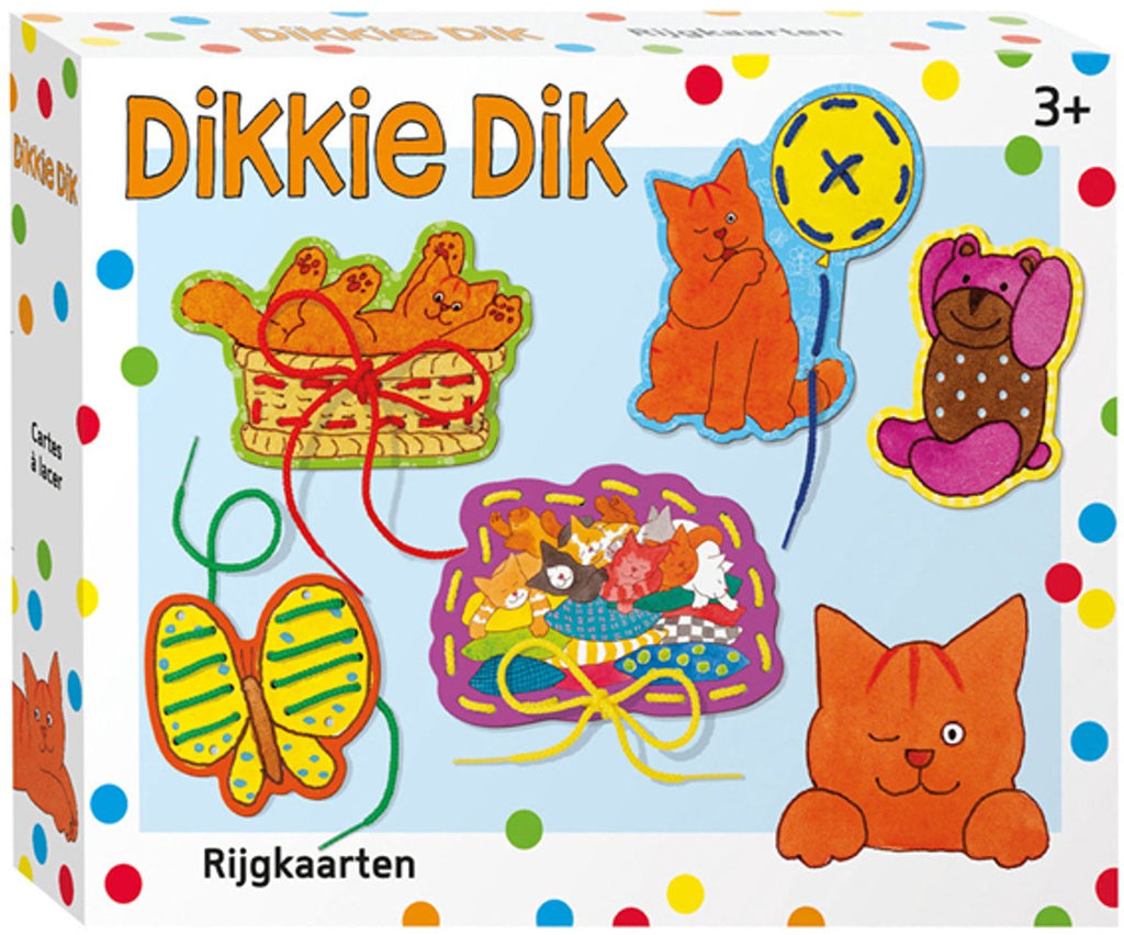 Bambolino toys rijgkaarten set dikkie dik