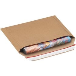 Enveloppen met kartonnen rug raja pcf18 bruin 164 mm