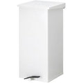 Dutchdesign pedaalemmer 31004577 gepoedercoat aluminium wit