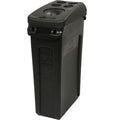 Rubbermaid prullenbak 76186352 polyethyleen zwart