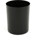 V-part prullenbak 31051311 staal zwart