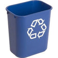 Rubbermaid prullenbak 76194166 polyethyleen blauw