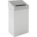 Dutchdesign prullenbak 31650002 rvs (roestvrij staal) zilver