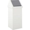 Dutchdesign prullenbak 31004737 gepoedercoat aluminium wit
