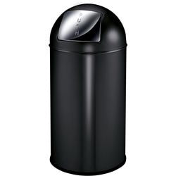 Eko prullenbak 31012701 staal zwart