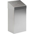 Dutchdesign prullenbak 31021802 rvs (roestvrij staal) zilver
