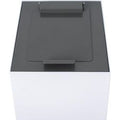 V-part deksel 31196227 gegalvaniseerd staal, gepoedercoat grijs