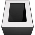 V-part deksel 31191178 gegalvaniseerd staal, gepoedercoat wit