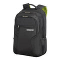 Samsonite american tourister urban groove 6 rugzak 15.6 inch (zwart lichtgroen)